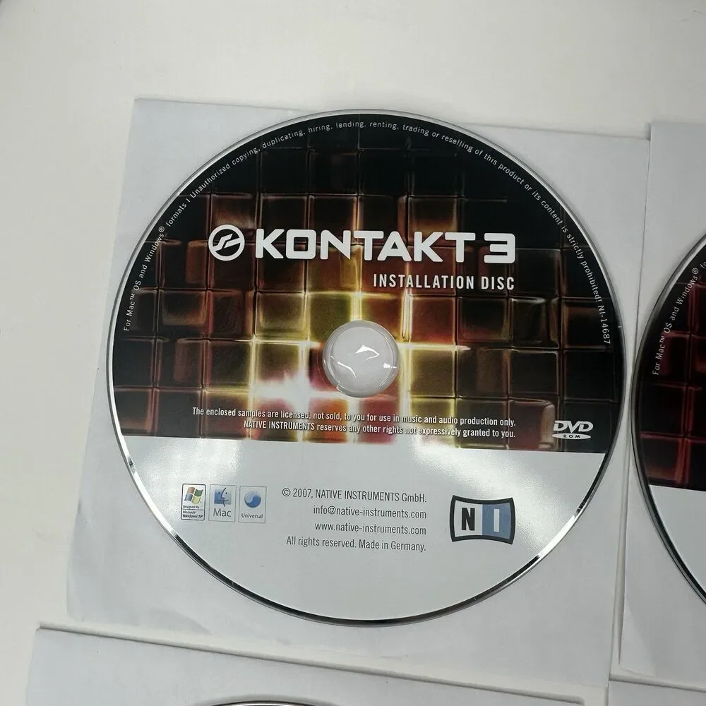 Native Instruments Kontakt 3 Extensive Professional Virtual Sampler Library Set - Picture 2 of 14